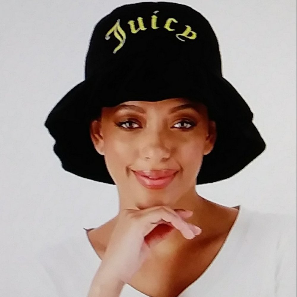 Juicy Couture Black Gold Bucket Hat